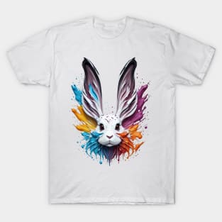 Rabbit splash art T3 T-Shirt